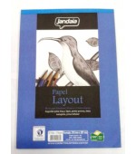 Bloco Papel Layout A4 Branco s/ margem 50 fls Jandaia - 01 unidade 